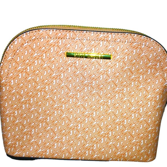 STEVE MADDEN Pink Logo Designer Leather Shoulder Bag - Picture 1 of 5